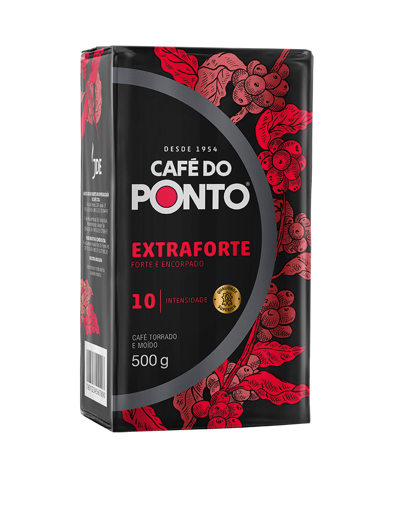 TORRADO E MOÍDO CAFÉ DO PONTO EXTRAFORTE 500G VÁCUO